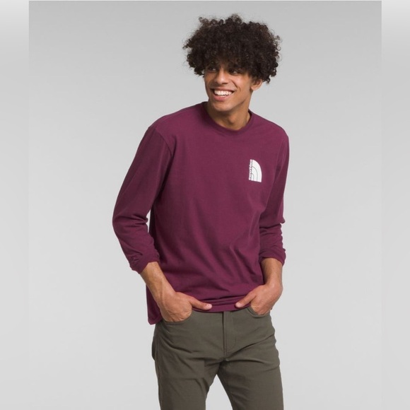 NWT MEN'S L/S JUMBO HALF DOME TEE Size S - Picture 1 of 7